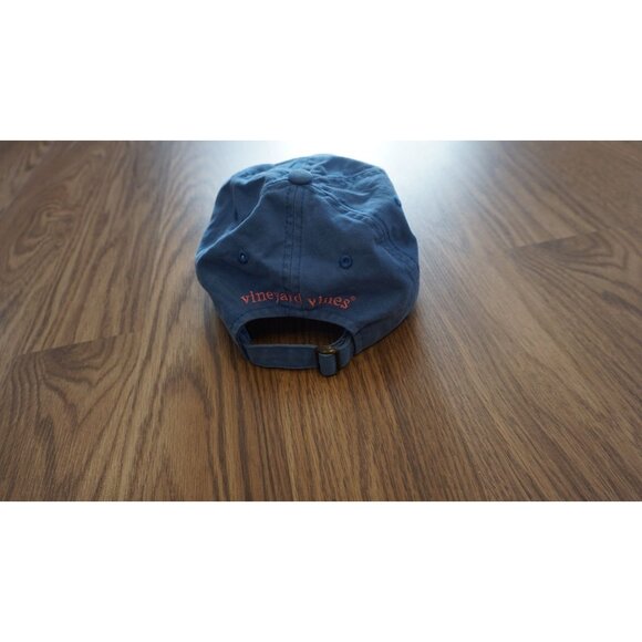 Vineyard Vines Blue Whale Logo Baseball Cap Adjustable - Picture 5 of 13